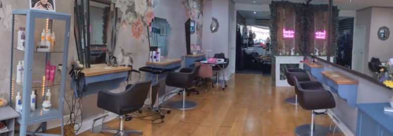 Rent a chair in a busy hair salon