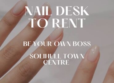 Be Your Own Boss Nail Desk To Rent
